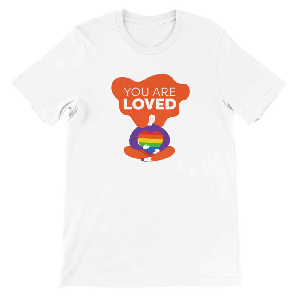 You are loved (rainbow) tee