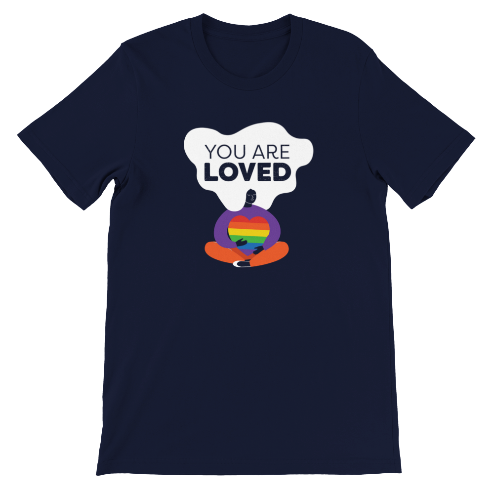 You are loved (rainbow) tee
