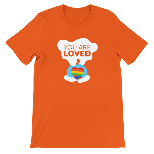You are loved (rainbow) tee