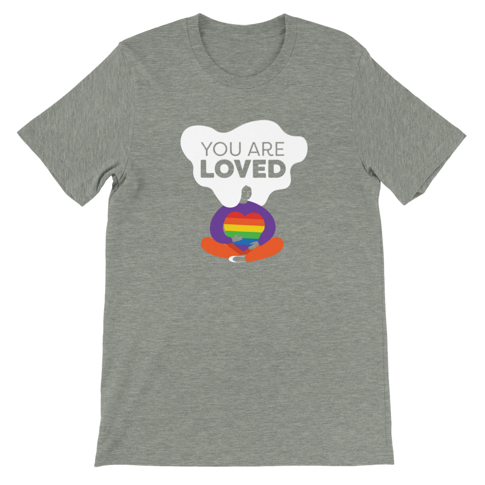 You are loved (rainbow) tee