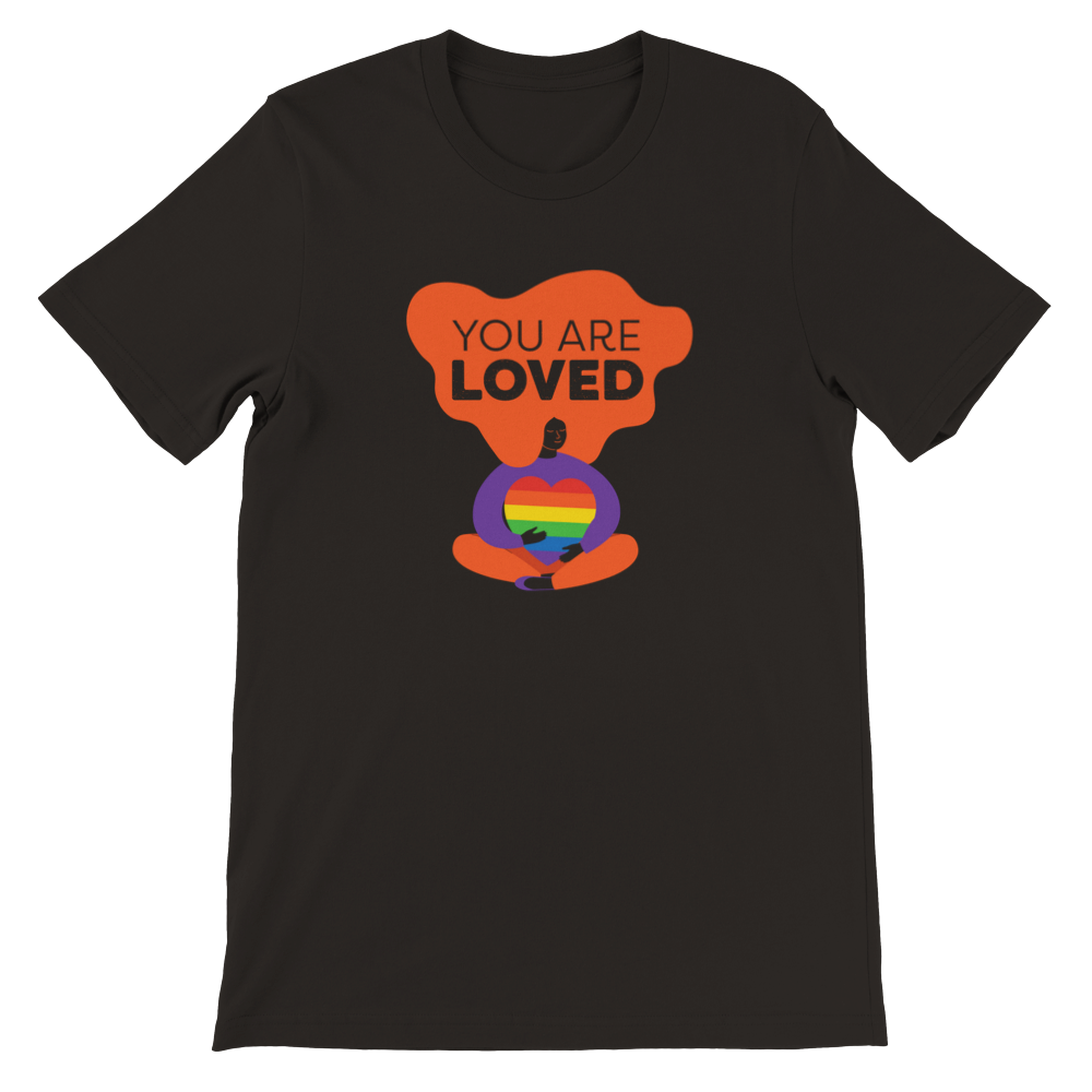 You are loved (rainbow) tee