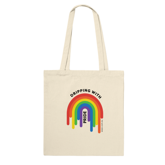 Dripping with pride tote