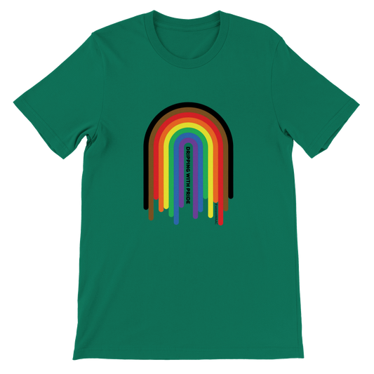 Dripping with Pride - rainbow tee