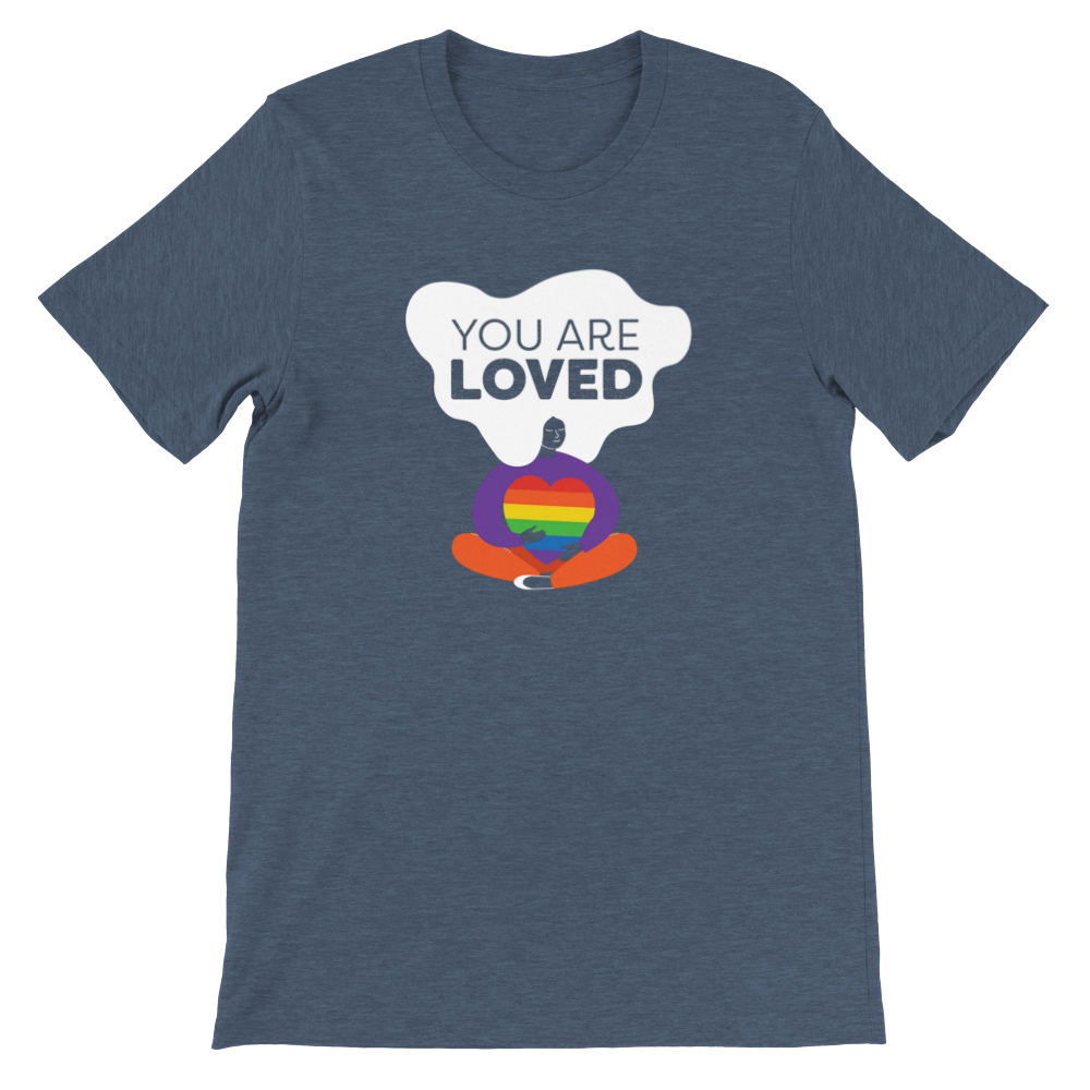 You are loved (rainbow) tee